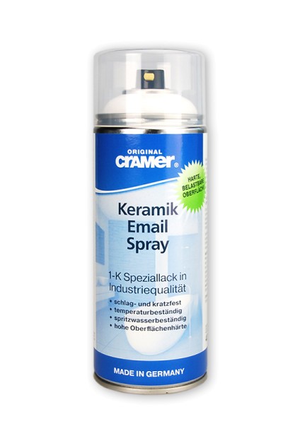 Cramer Keramik-Email Spray 400ml Brilliant Weiß